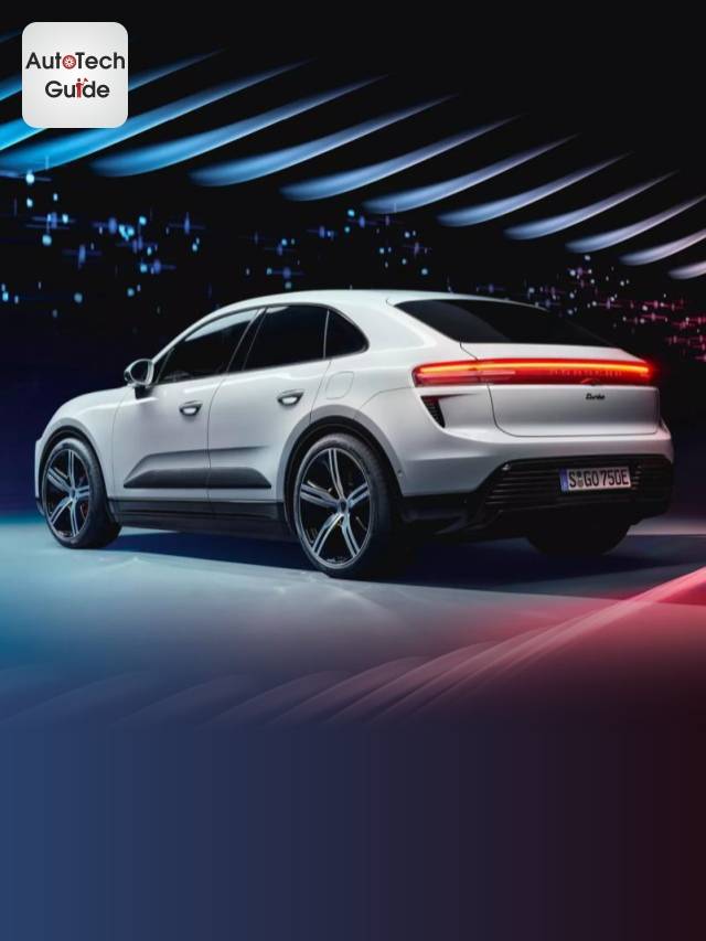 Porsche macan turbo EV 2024 marathi